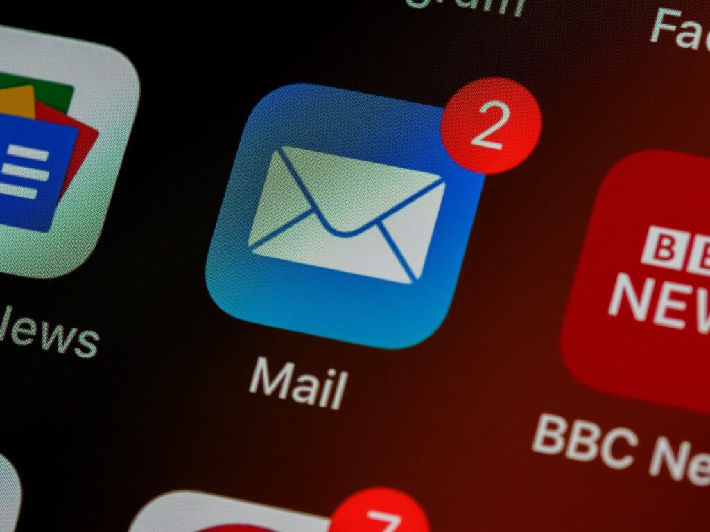 email notification