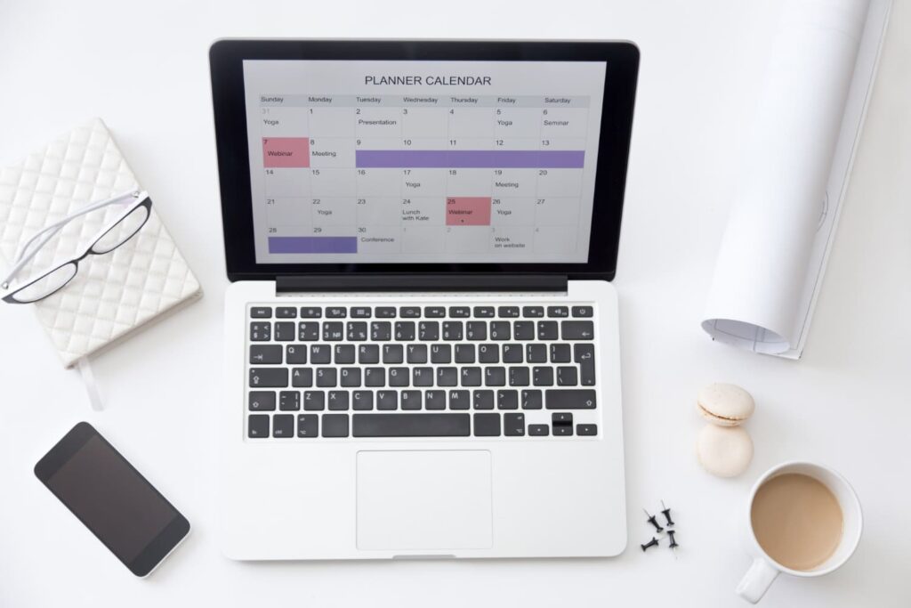content calendar